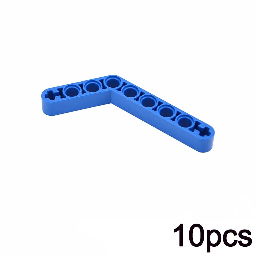 

DO-IT-YOURSELF 6x4 Bent Liftarm Thick Curved Arm 10Pcs Moc Constructing Blocks Technical Beam Compatible 6629 Assembles Particles Bricks toy