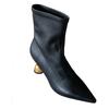 Fashion Ankle Boots for Women Pointed Toe Fashion Heeled Shoes Winter Designer Chelsea Boots 2025 New Dress Luxury Botas De Mujer Shoes