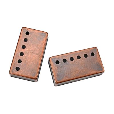 2Pcs Electric Guitar Humbuckers Pickup Cover 50mm 52mm Copper Guitar Pickup Frame Pickup Cover for Most Electric Guitar