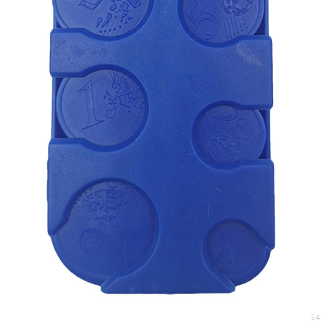 Dispenser Storage Box 1 Cent, 2 5 10 20 50 Cents, Euro And Lidded