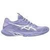 Asics Solution Speed FF 4 Synthetic Leather Comfortable Sports Tennis Shoes Women Sneaker Bluebell White 1042A307-500