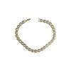 Rhinestone  Dog Chain Collar Zinc Zinc Alloy Pet  Necklace Luxury Shining Pet Collars  Cats