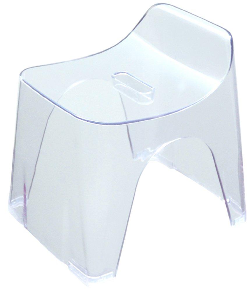 

Shincatec Huebath Bath Stool H25, Seat Height 25cm, Clear, 427611
