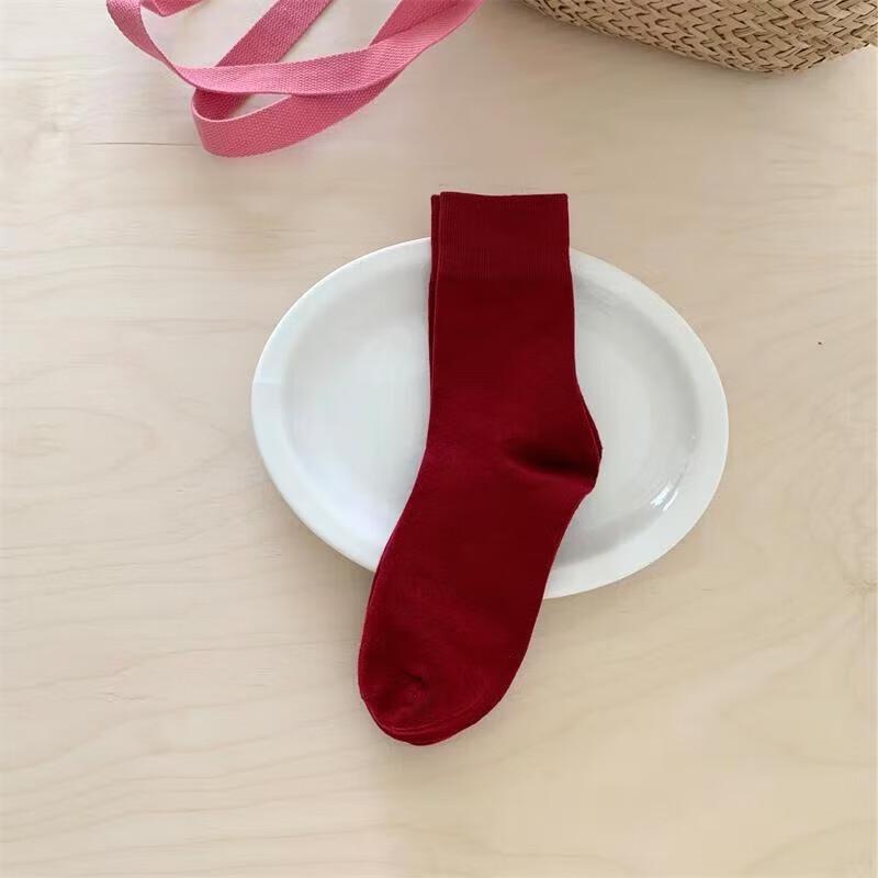 Korean Style Ankle Socks (5 Pairs)