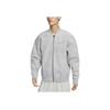 Nike Einfarbige Logo-Stickerei Reißverschlussjacke Herren Oberbekleidung Grau DQ4269-084