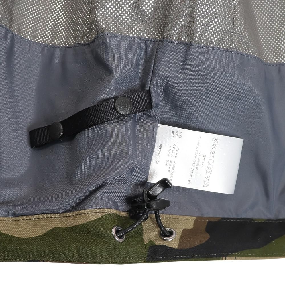 Columbia Decruze Summit Patterned Large Jacket, Black,