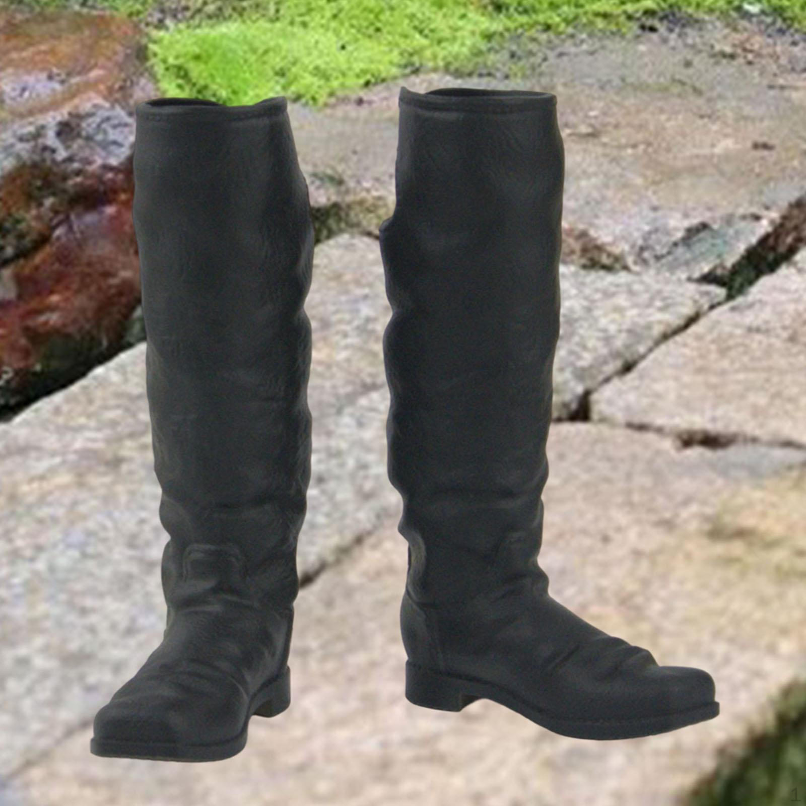 

1/6 Scale Action Figure Boots for Men, Shoes, Doll Clothing Accessories 1:6 Figures, BSL004B