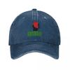 Retro Band Baseball Caps Unisex Women Distressed Denim Washed Sun Cap Outdoor Activities Hats Cap