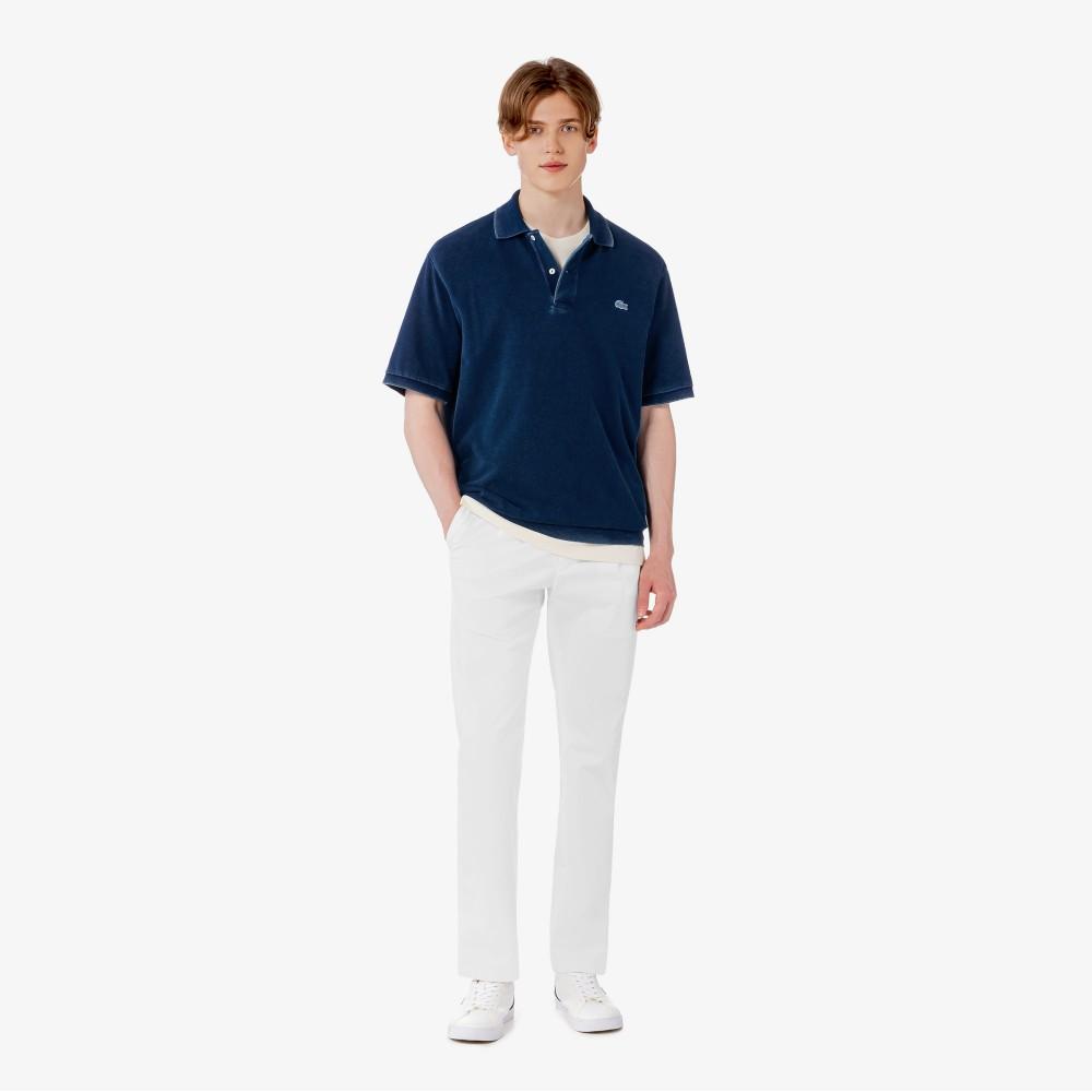 [Lacoste] Men's JP Indigo Short-Sleeved Polo Shirt PH9428-56G2GF