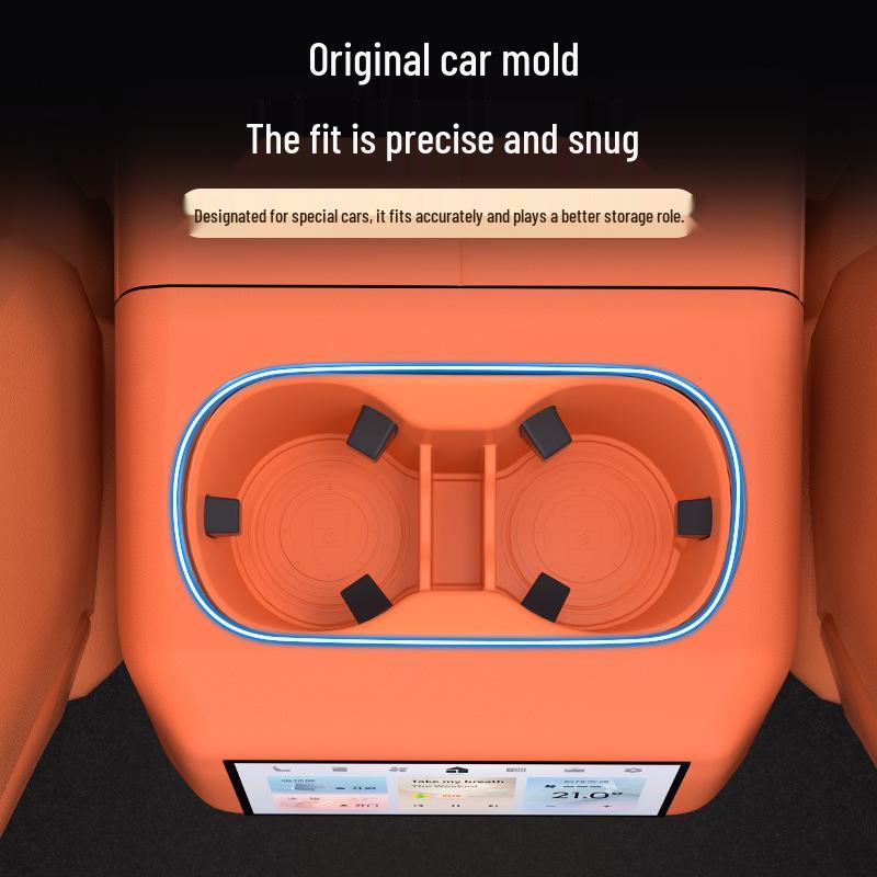 Silikon-Becherhalter für die Mittelkonsole des Lynk & Co 900 – Zubehör für den Innenraumumbau