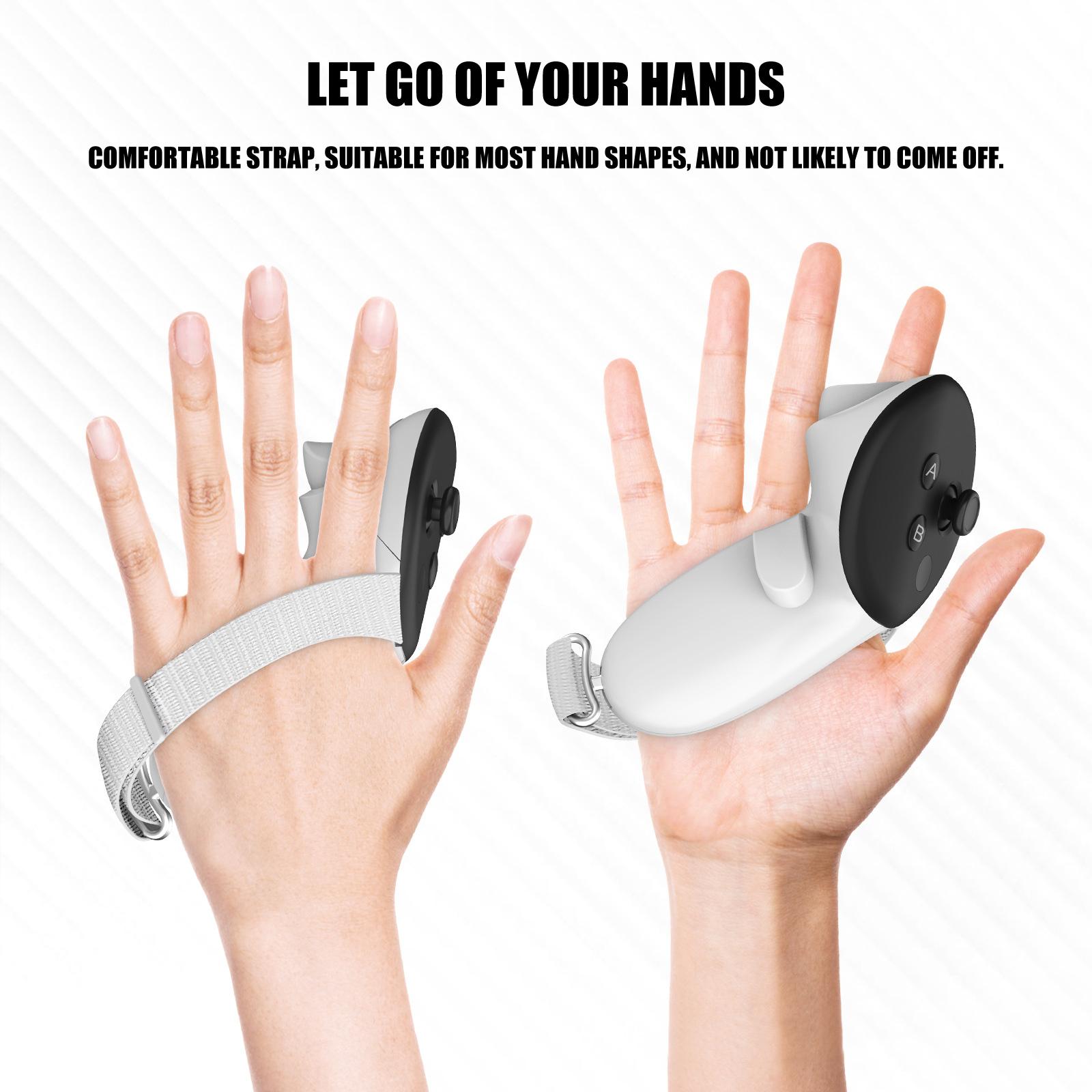 

Safety Wrist Attachment For Virtual Reality Device Controllers Providing Firm Connection And Pleasant Feel 1