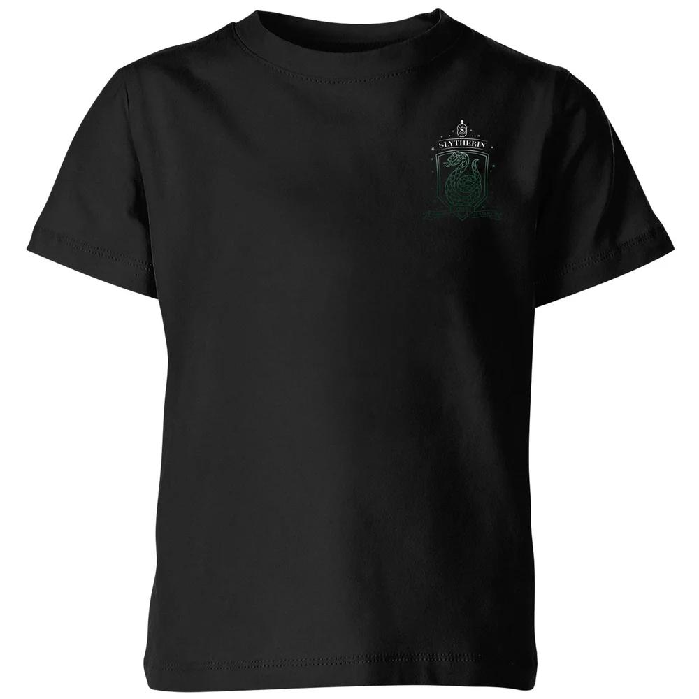 

Harry Potter Ombré Slytherin Sigil Kids T-Shirt - Black - 7-8 Years - Black 100