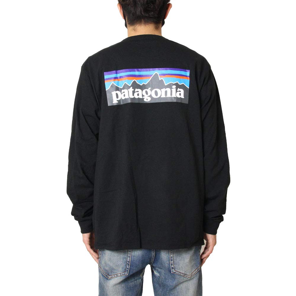 for men and PATAGONIA patagonia004 [Patagonia] Long-sleeved T-shirt women, L, black, [product]