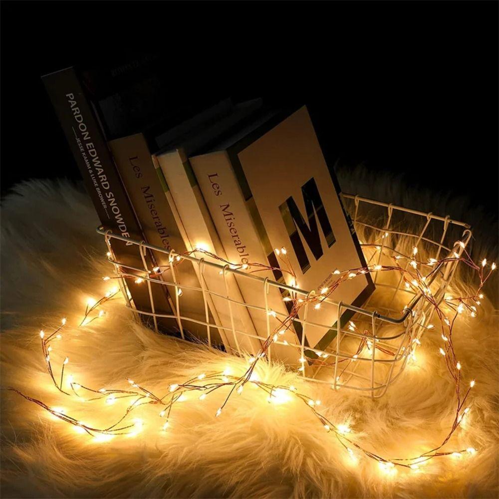 Warm /White/Colorful USB LED String Lights Dimmable Energy Efficient Fairy Lights Waterproof Small Colored