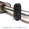 YFFSFDC Muffler Hanger Mount 11mm Reinforced Muffler Bush Hanging Rubber