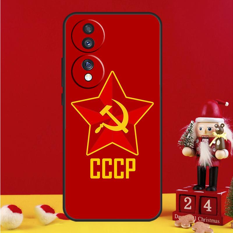 

CCCP Soviet Union Russia Case For Honor Magic 5 6 7 8 Pro Honor 200 400 50 70 90 Lite X8b X8c X9a X9b X9c Win RT Cover Honor 50