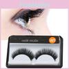 Hot Selling 027 Natural Long False Eyelashes Wholesale Bulk 2000 Pairs Handmade Cotton Stem Eyelashes
