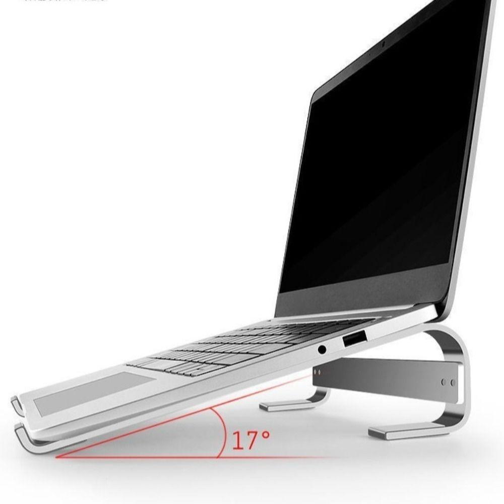 Ergonomic Notebook Support Aluminum Zinc Zinc Alloy Computer Stand Laptop Stand  Home Workspace