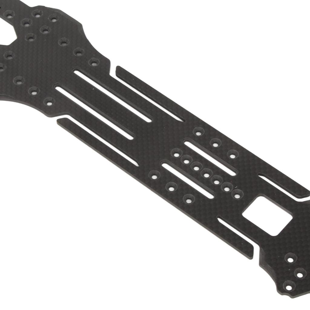 Carbon   RC Drift Car Chassis High Traction Upgrade RC Car Chassis with Battery Mount Plate for 3 RACING D5S 1Celsius10