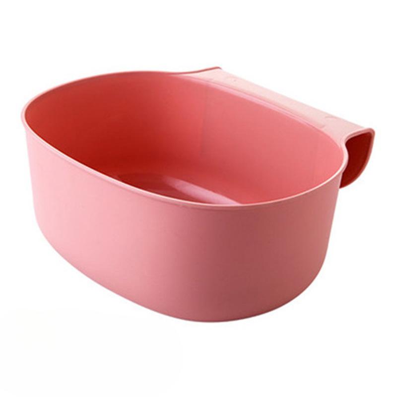 Kitchen Cabinet Door Hanging Kitchen Trash Trash Basket Household Storage Box Fruit Paper Trash Can