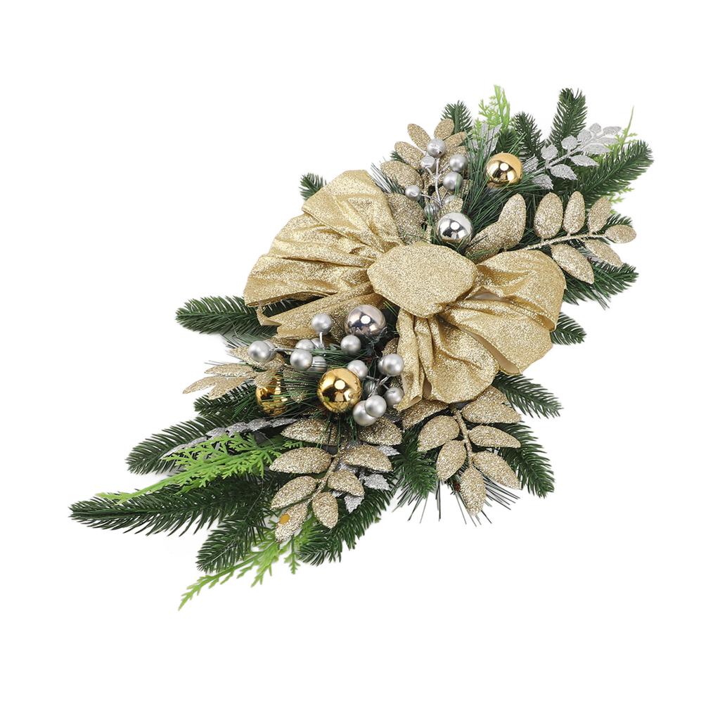 Christmas Staircase Decoration Cordless 60x30cm PVC Exquisite   Stairway   for Table Wall