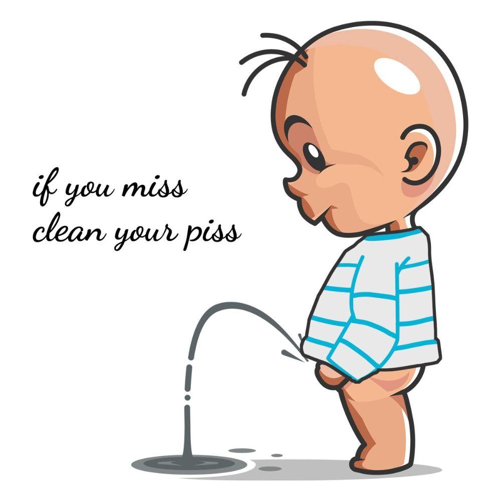 

DIY Children Pee Sticker Self-adhesive Bowl Lid Art Mural Funny Toilet Decals Children s Room 1