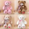 Cartoon Teddy Bear Plush With Fiber Cotton Filling And Unique Design For Love Gift