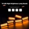 18LED Front Grille Light For Haval H5 Car Daytime Running Light Wheel Eyebrow Lamp 12V