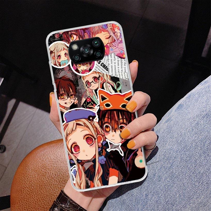 Toilet Bound Hanako Kun Anime Phone Case For Xiaomi Poco X7 X6 X5 Pro F7 Ultra Redmi 15C 15 13C 13 12C 12 10 10A 10C 9 9A 9C 9T