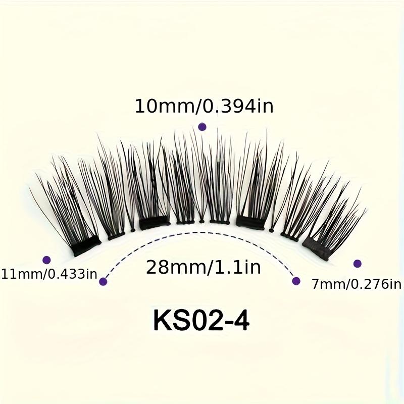Magnetic False Eyelashes Tweezer Set Cosmetics Natural False Lash Reusable Eyelash Professional Extension Makeup Tool Accessorie
