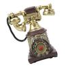 Antique Telephone Ornament Vintage Landline Home Decorative Telephone Ornaments for Home Coffee