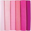 Premium Italian Crepe Paper Rolls   8ft Length 20in Width   Pink