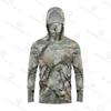 Mens Quick-Dry UV Protection Fishing Hoodie With Face Cover Lightweight Long Sleeve Outdoor Angling Summer Fall