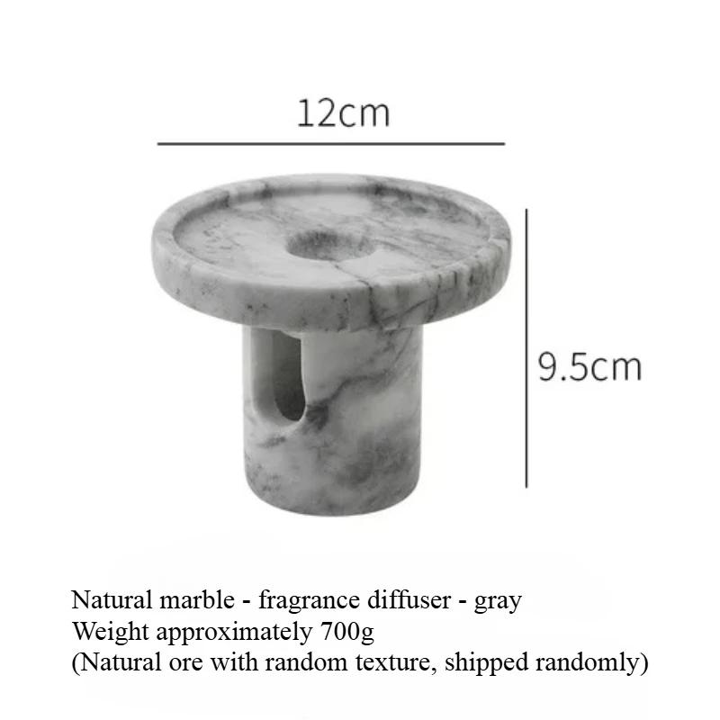 Creative natural marble tea wax diffuser