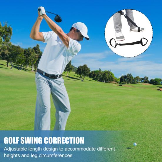 Yousheng Golf Leg Posture Corrector Strap, Adjustable Golf Training Aid for Swing Stability & Posture Improvement, Golf Accessories for
