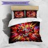 Set Lenzuola Stampa AC Milan 3 Pezzi Morbido Delicato sulla Pelle Lavabile Copripiumino e Federe Set Stagione Unica Camera da Letto
