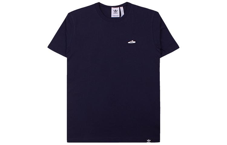 Adidas Originals T Shirt Unisex Dark Blue FM3377 XS