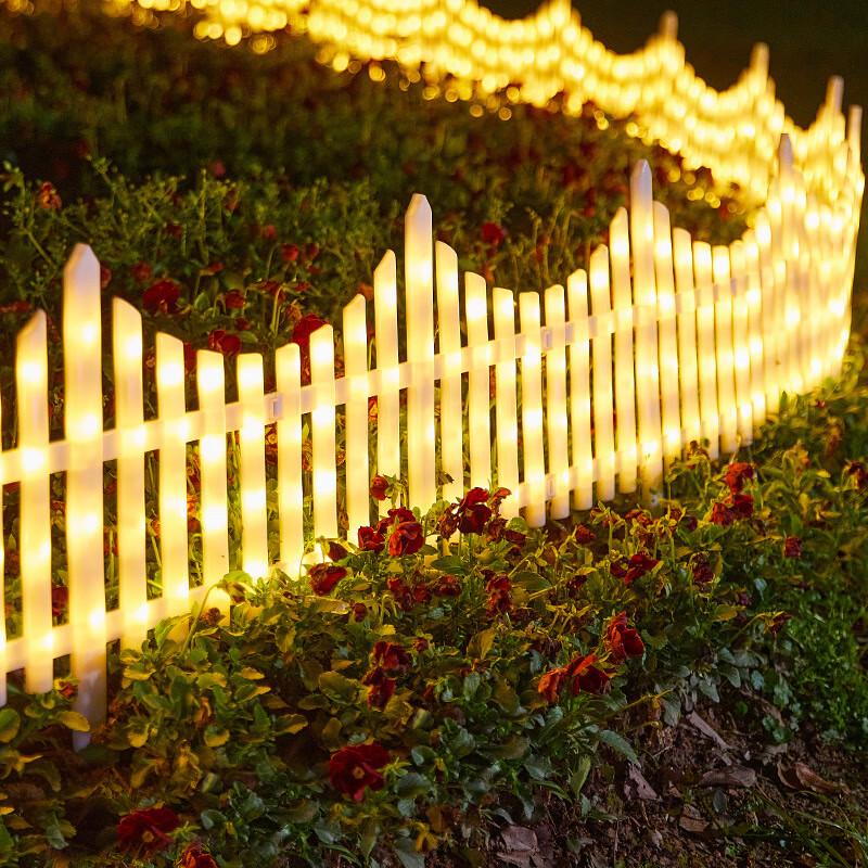 HEIXIE Solar Garden Fence Lights - 5 Pack