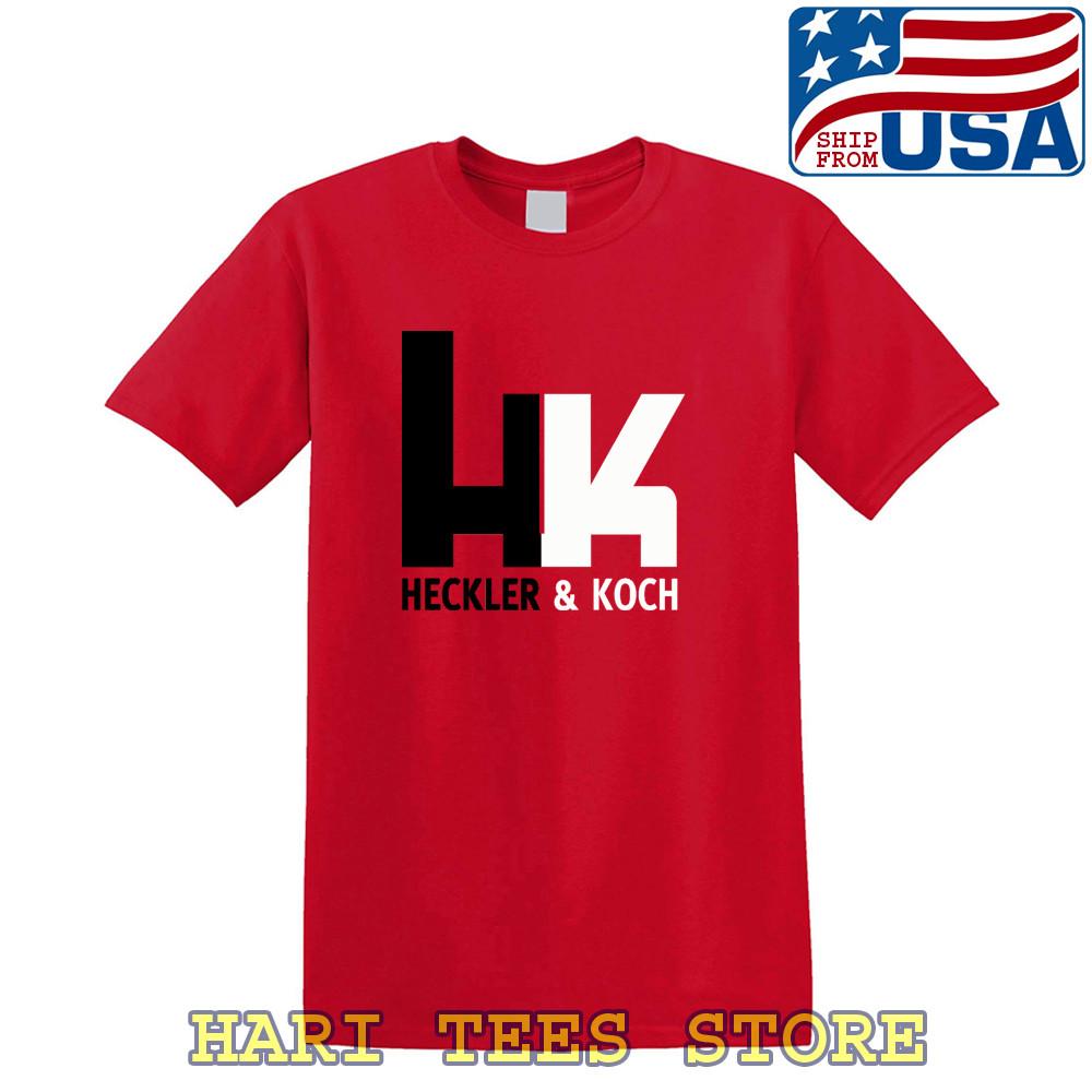 Heckler And Koch Firearms Guns  Red Size S to 5XL Unisex T-Shirt XL