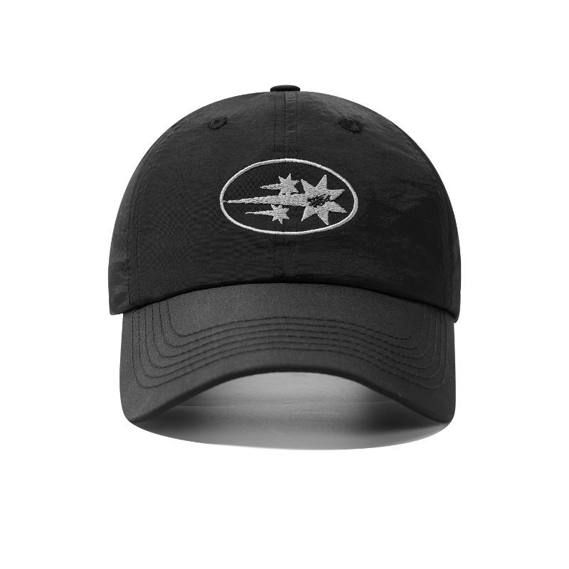 

New sunshade sunscreen quick-drying baseball cap meteor outdoor mountaineering hiking cap personalized versatile summer cap women Adjustable чорний