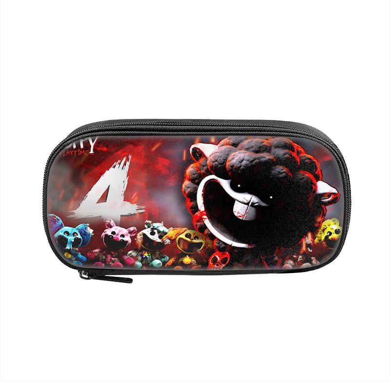 Poppy Playtime Herní postavy Potisk Jednovrstvá taška na uložení psacích potřeb Pro studenty a teenagery