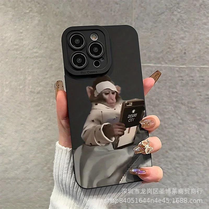 Trend Monkey for Apple 15 Mobile Phone Case Iphone12promax Set 14/13/11/XSMAX Pupil Eye 16