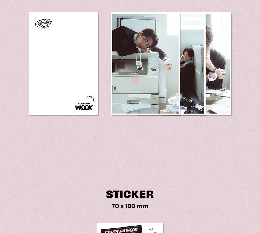 [POB] LEE DONG WOOK 2026 Season's Greetings : COMPANY WOOK