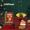 Christmas Mini Building Blocks Santa Snowman Xmas Tree Reindeer Train Brick Ornament Micro Particle DIY Assembly Decor Toy Gift