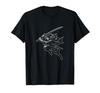 Leaping Samurai Sword Art T-Shirt