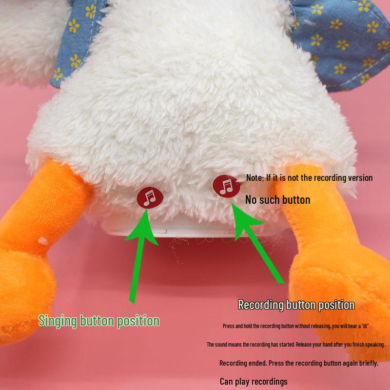 Talking Duck Toy: Interactive Birthday Gift for Girls