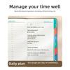 365 Days Per Day A5 Agenda Planning Notebook Thickened Office Work Planner  Work Efficiency Book