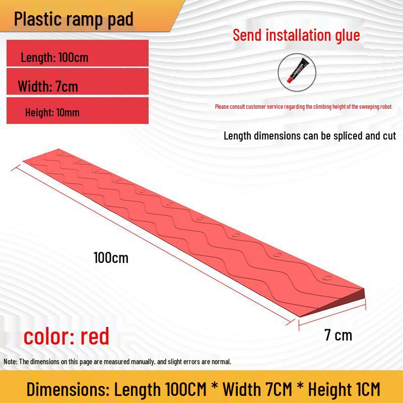 Indoor Threshold Ramp Mat for Robot Vacuum Climbing