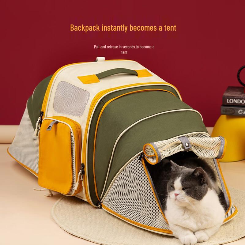 WAKYTU Expandable Pet Travel Backpack