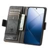 For Xiaomi 14T Phone Cases CASENEO PU Leather Cover Stand with RFID Blocking Wallet